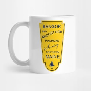 Bangoor and Aroostook Railroad Mug